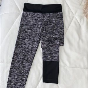 ADIDAS grey and black leggings
